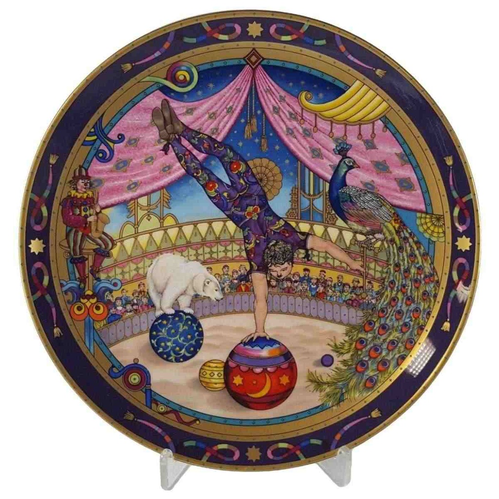 [45813156] Wandteller Villeroy & Boch Heinrich Zauberwelt der Manege gebraucht - sehr gut