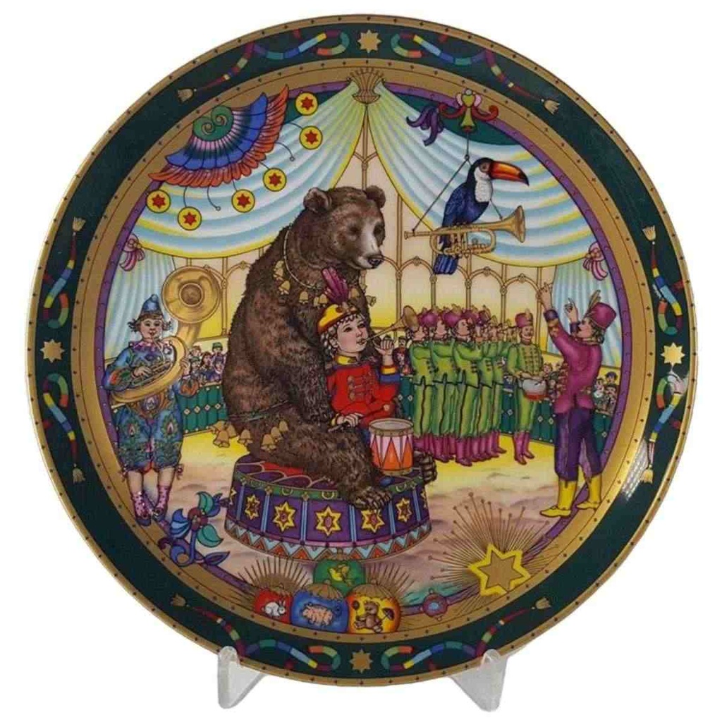 [45813157] Wandteller Villeroy & Boch Heinrich Zauberwelt der Manege gebraucht - sehr gut