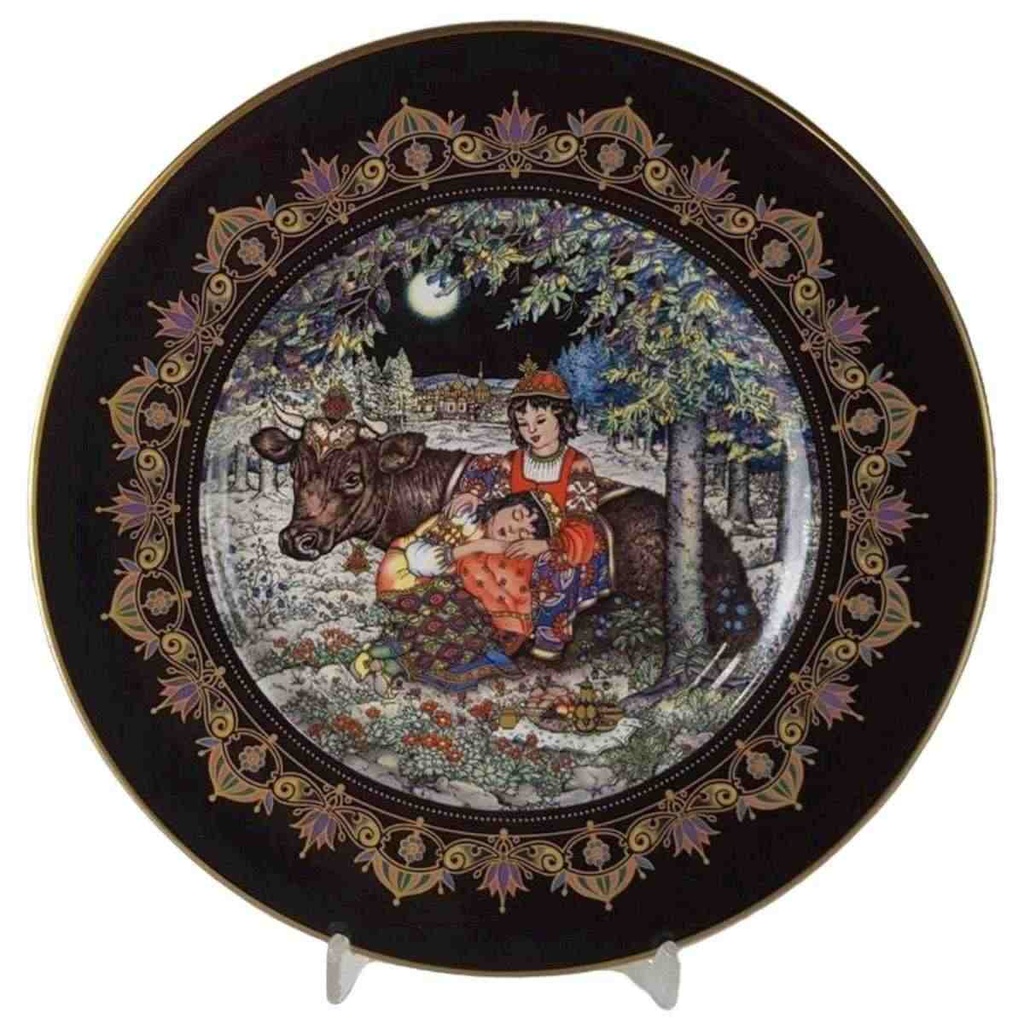 [45813164] Wandteller Villeroy & Boch Heinrich Zaubermärchen Russland gebraucht - sehr gut