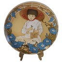 Wandteller Villeroy & Boch Heinrich Kinder der Welt Unicef Nr. 2 gebraucht - sehr gut
