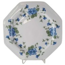 Kuchenteller Dessertteller Frühstücksteller 21,8 cm Villeroy & Boch Gallo Leonardo Marie Claire Veilchenblüten gebraucht - sehr gut