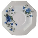 Untertasse für Suppe 18 cm Villeroy & Boch Gallo Leonardo Marie Claire Veilchenblüten gebraucht - sehr gut