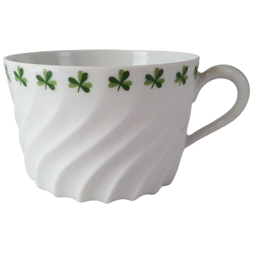 [45813189] Teetasse Tasse Haviland Limoges Torse Trefle Vert Kleeblatt gebraucht - sehr gut