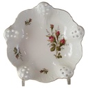 Gebäckschale Durchbruchschale Konfektschale Goldrand Durchbrucharbeit 19 cm Rosenthal Classic Rose Collection Moosrose mit Elfenbein gebraucht - neuwertig