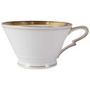 Teetasse Tasse Hutschenreuther Hohenberg Dekor Schwarz Gold gebraucht - gut