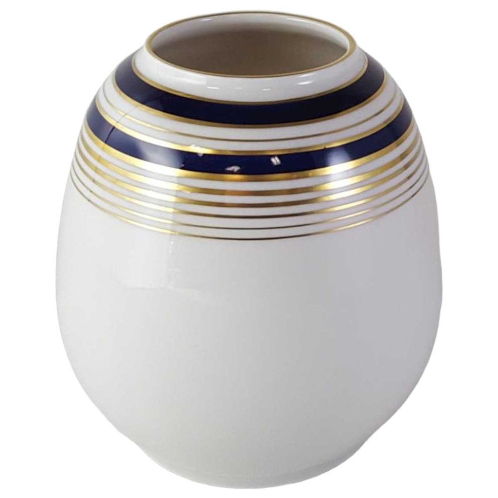 Vase 11,2 cm Weimar Porzellan Heidi Echt Kobalt gebraucht - sehr gut