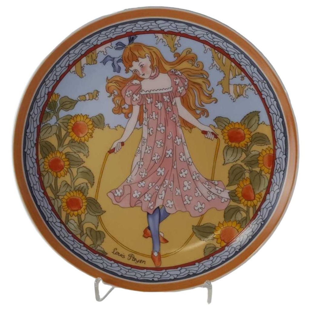 Wandteller Villeroy & Boch Heinrich Kinder der Welt Unicef Nr. 1 gebraucht - sehr gut
