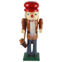 Nussknacker Holzfigur Musiker H 33 cm