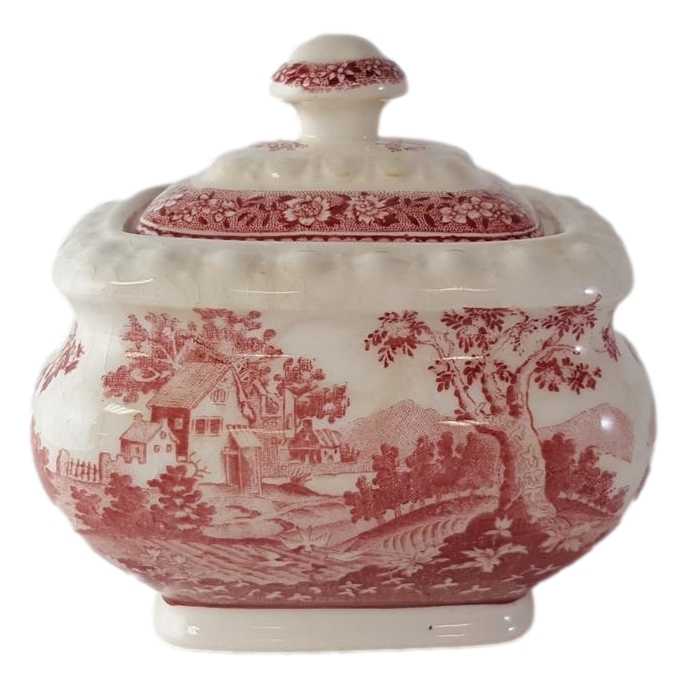 Zuckerdose Villeroy & Boch Rusticana Rot