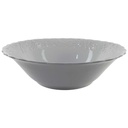 Schale 24,8 cm Mitterteich Princess Weiß gebraucht - akzeptabel