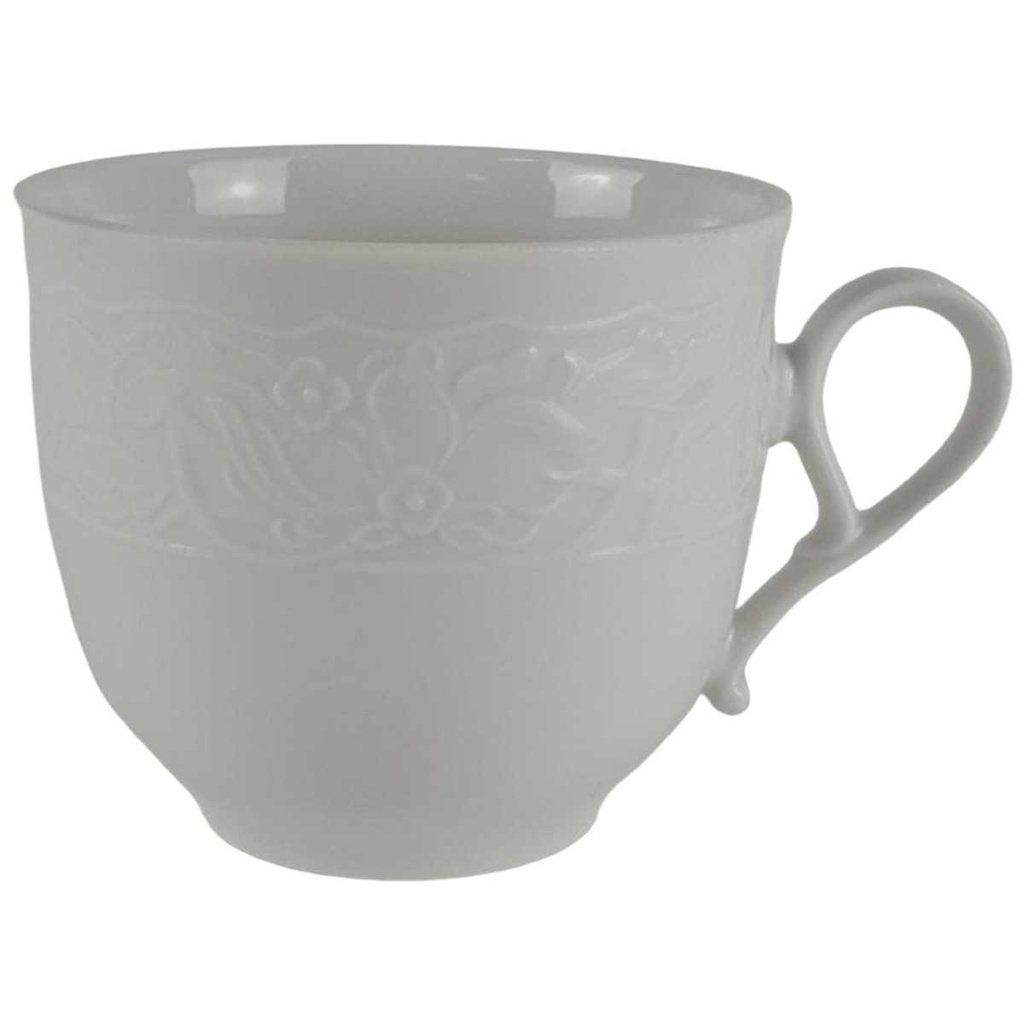 [458132944] Kaffeetasse Tasse Mitterteich Princess Weiß gebraucht - gut