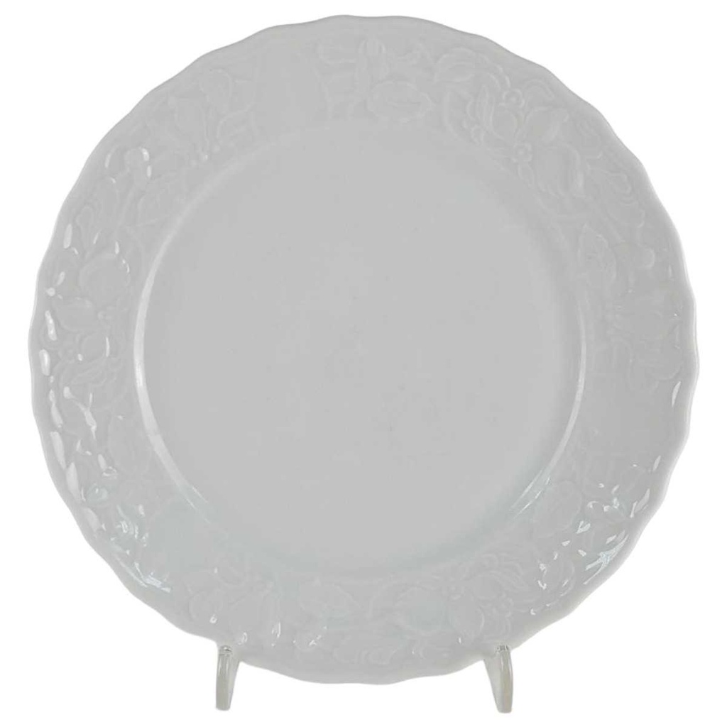 [458132948] Kuchenteller 19,3 cm Mitterteich Princess Weiß gebraucht - akzeptabel