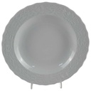 Suppenteller 22,5 cm Mitterteich Princess Weiß gebraucht - gut