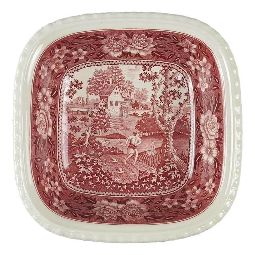 Schüssel Servierschüssel Villeroy & Boch Rusticana Rot gebraucht - sehr gut