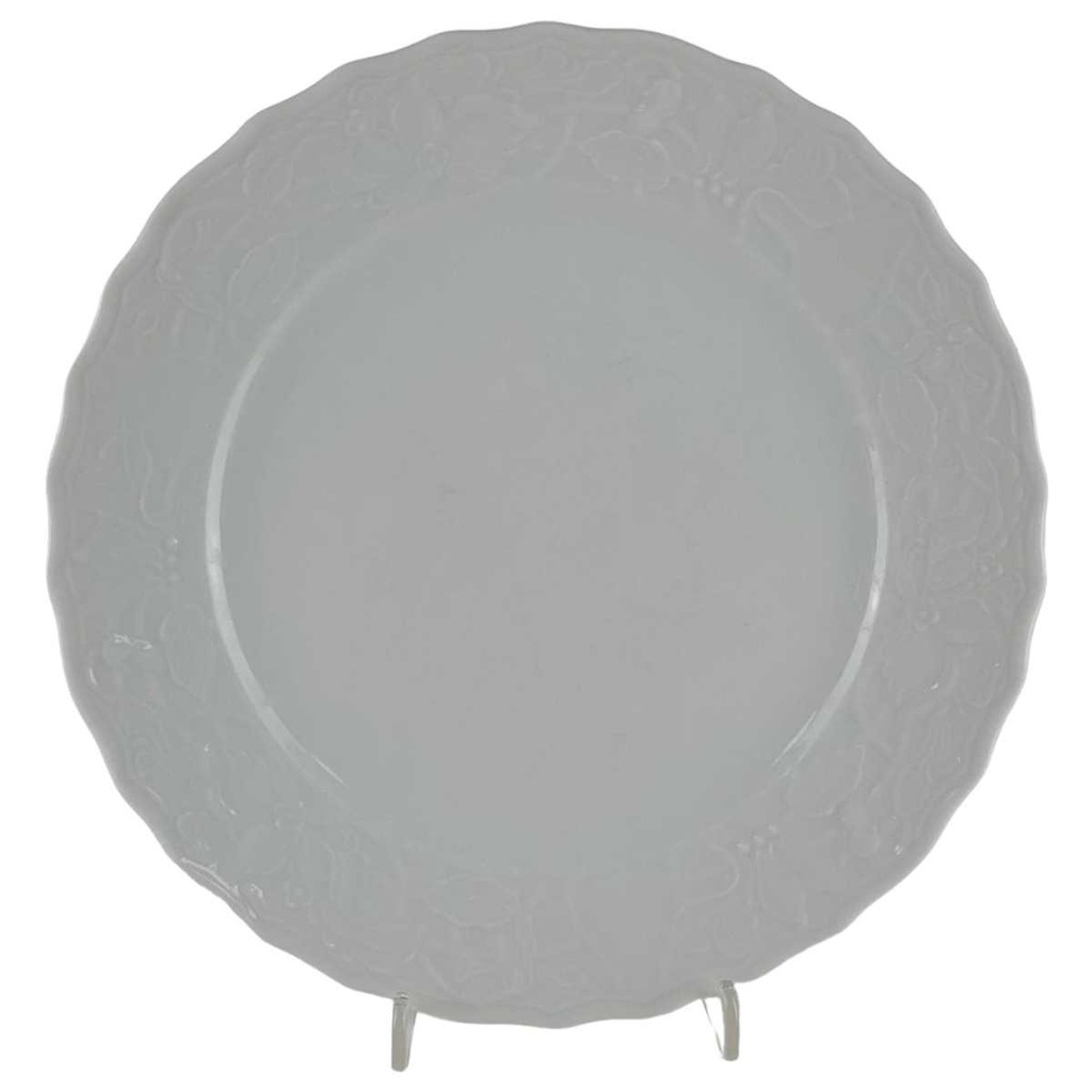 [458132950] Speiseteller Essteller 24,5 cm Mitterteich Princess Weiß gebraucht - akzeptabel