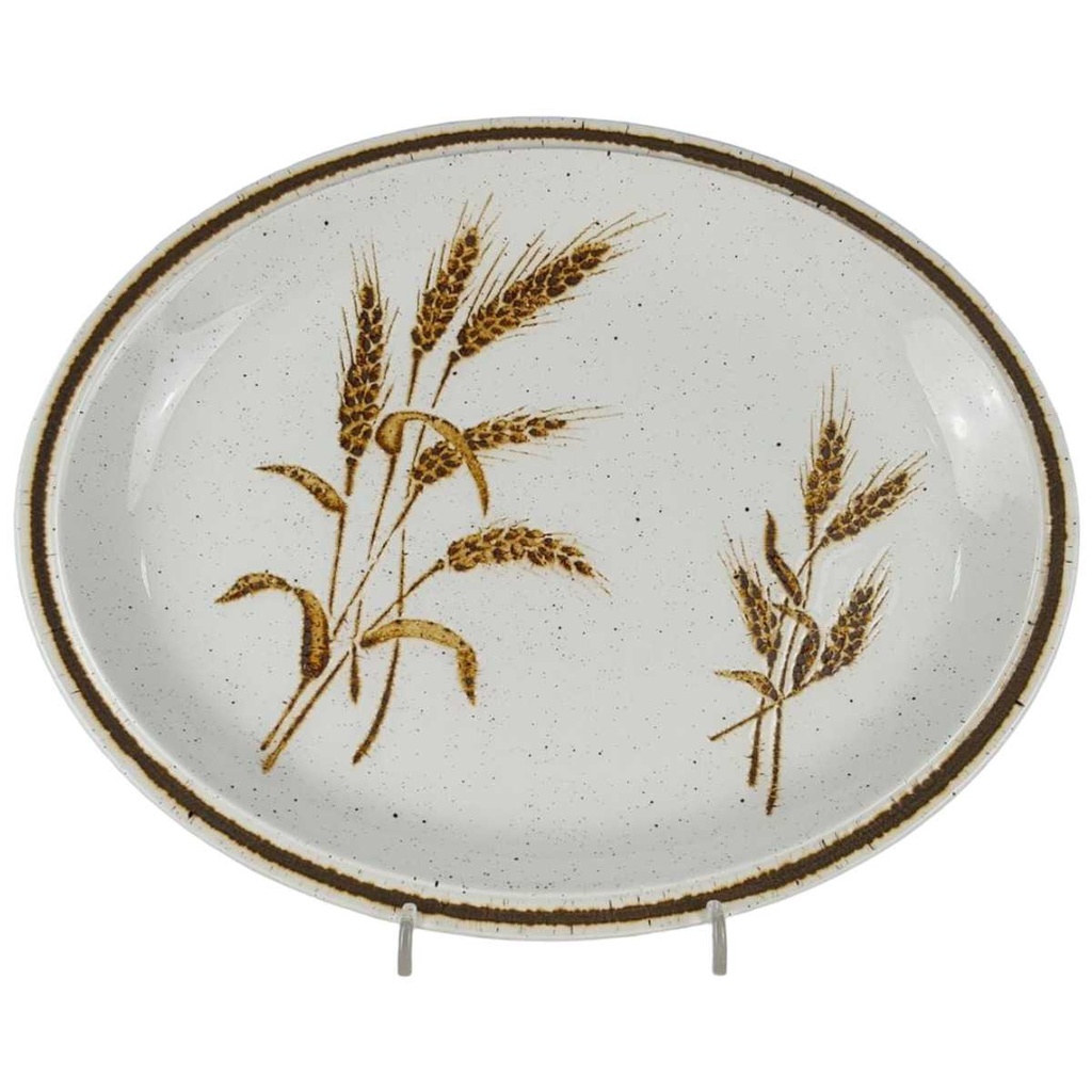 Servierplatte Fleischplatte 29,4x23,9 cm Royal Tudor Wheat gebraucht - gut