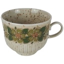 Kaffeetasse Tasse Winterling Marktleuthen Blumenmotiv grün gebraucht - sehr gut