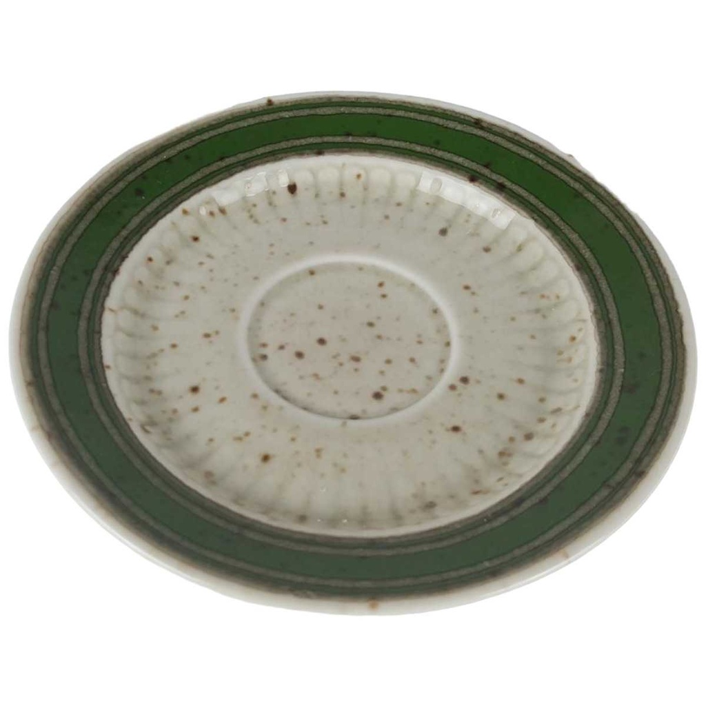 [458133119] Untertasse für Kaffee 14,2 cm Winterling Marktleuthen Blumenmotiv grün gebraucht - sehr gut