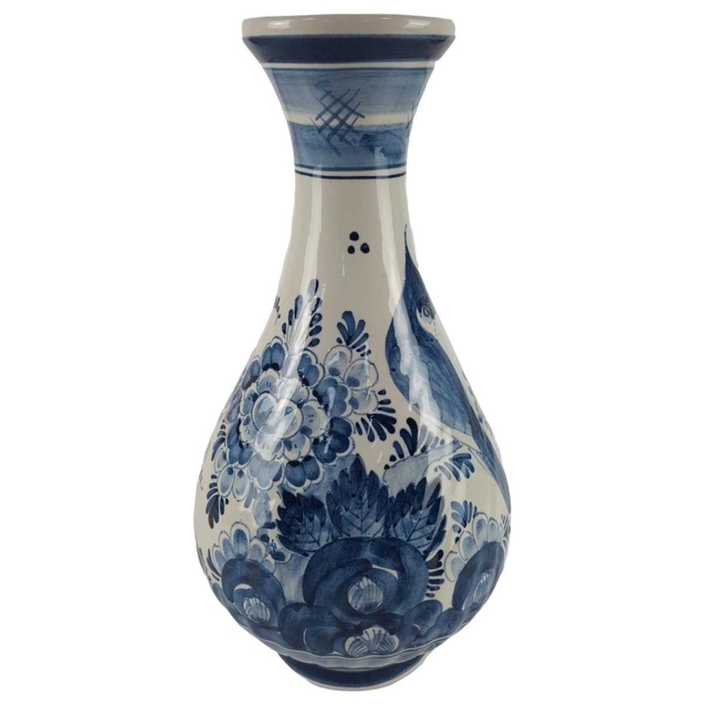 [458133273] Blumenvase Handarbeit 29,5 cm Delfts Blauw Blumen gebraucht - gut