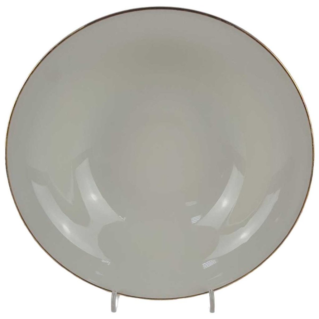 Schüssel Servierschüssel 25 cm Bavaria Germany Goldrand