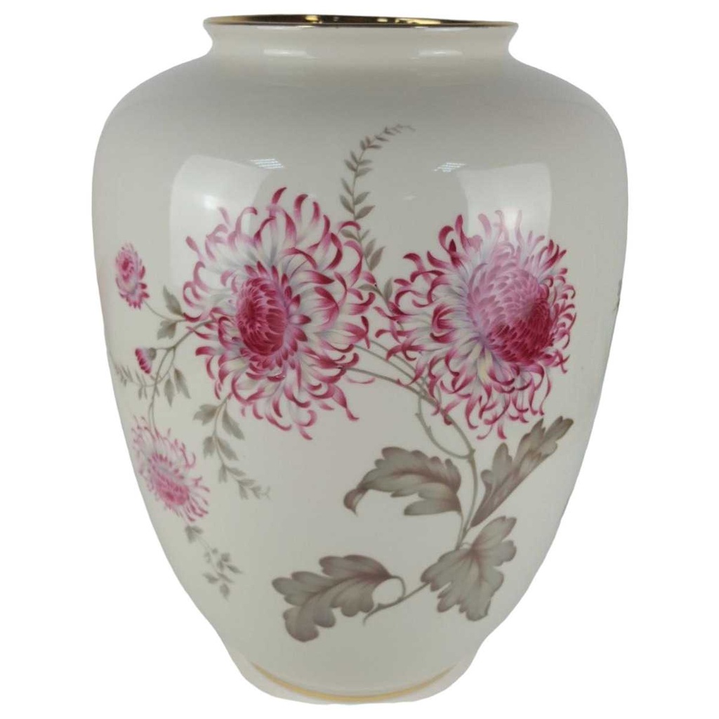 Blumenvase Goldrand 35,8 cm Seltmann Vohenstrauß gebraucht - sehr gut