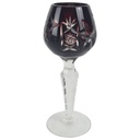 Likörrömer Überfangglas Traube Kristallglas Kupferrubin H 13,5 cm