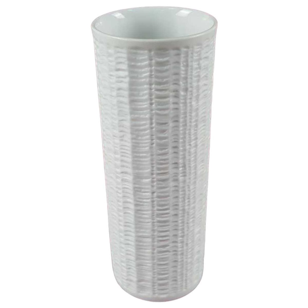 Vase Blumenvase 17,5 cm Hutschenreuther Weiß gebraucht - gut