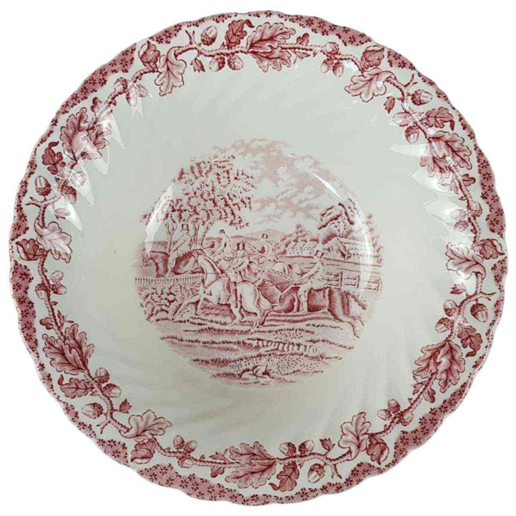 Schüssel 21 cm Myott Country Life Rot gebraucht - gut