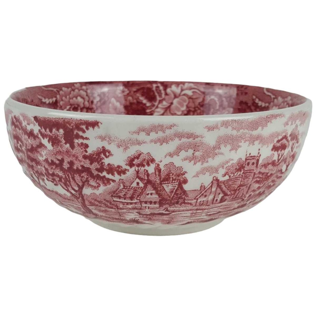 [458133561] Suppentasse Tasse Wood & Sons England English Scenery Rot gebraucht - akzeptabel