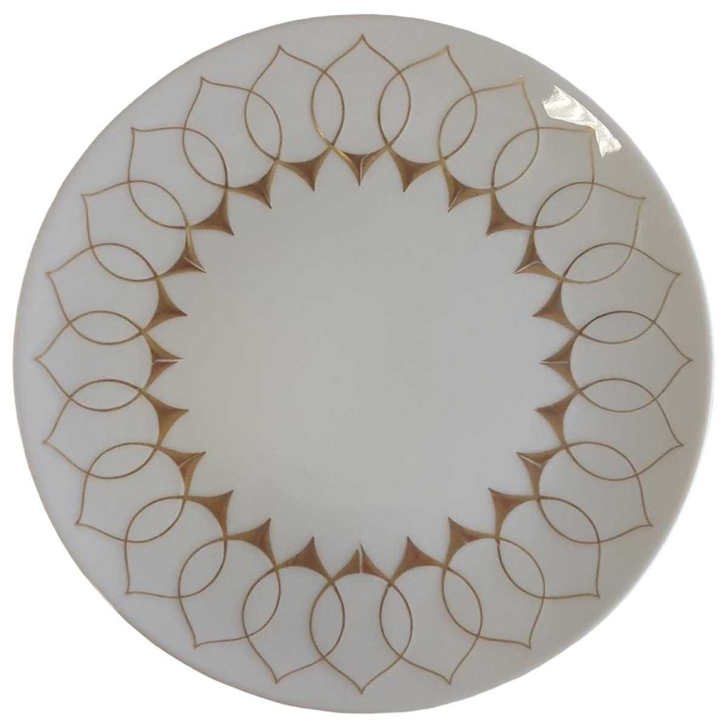 [4581337] Kuchenteller 19 cm Rosenthal Lotus Goldsilhouette Björn Wiinblad gebraucht - gut