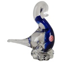Made in Murano Italy Glas Figur Vogel Ente H 14,6 cm