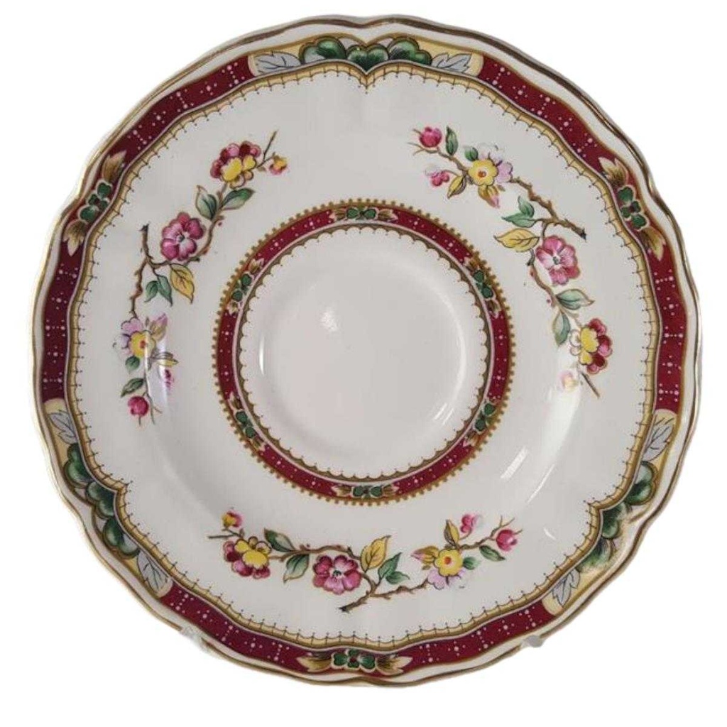 [45813445] Untertasse für Kaffee 15 cm Grindley Royal Petal Marlborough gebraucht - gut