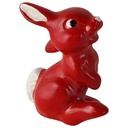 Figur Figürchen Sammelobjekt Disney Hase Bunny Klopfer Rot-weiß 131 H 5 cm