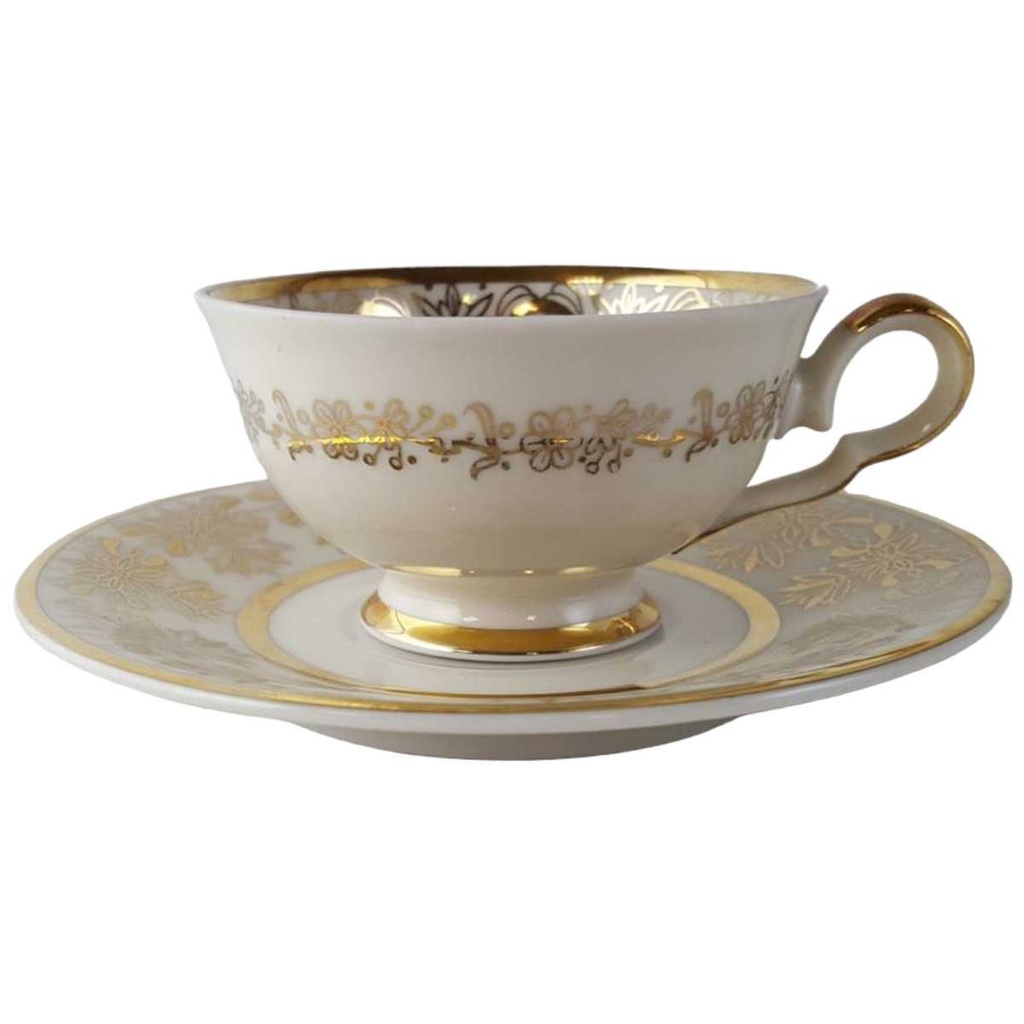 [45813484] Sammeltasse Tasse Espressotasse Goldrand Golddekor Schirnding Bavaria gebraucht - gut