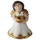 Kerzenhalter Figur Skulptur Figuren ohne Kerze Thun Bozener Bozner Engel Gold/Weiß gebraucht - sehr gut