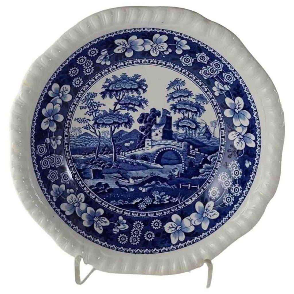 [45813551] Schale Salatschälchen 16 cm Spode Copeland Blau Tower gebraucht - gut