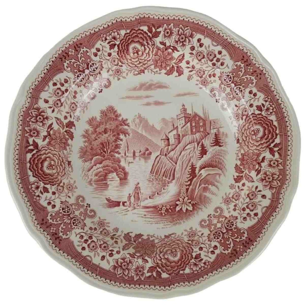 [45813557] Suppenteller 23,3 cm Villeroy & Boch Burgenland Rot