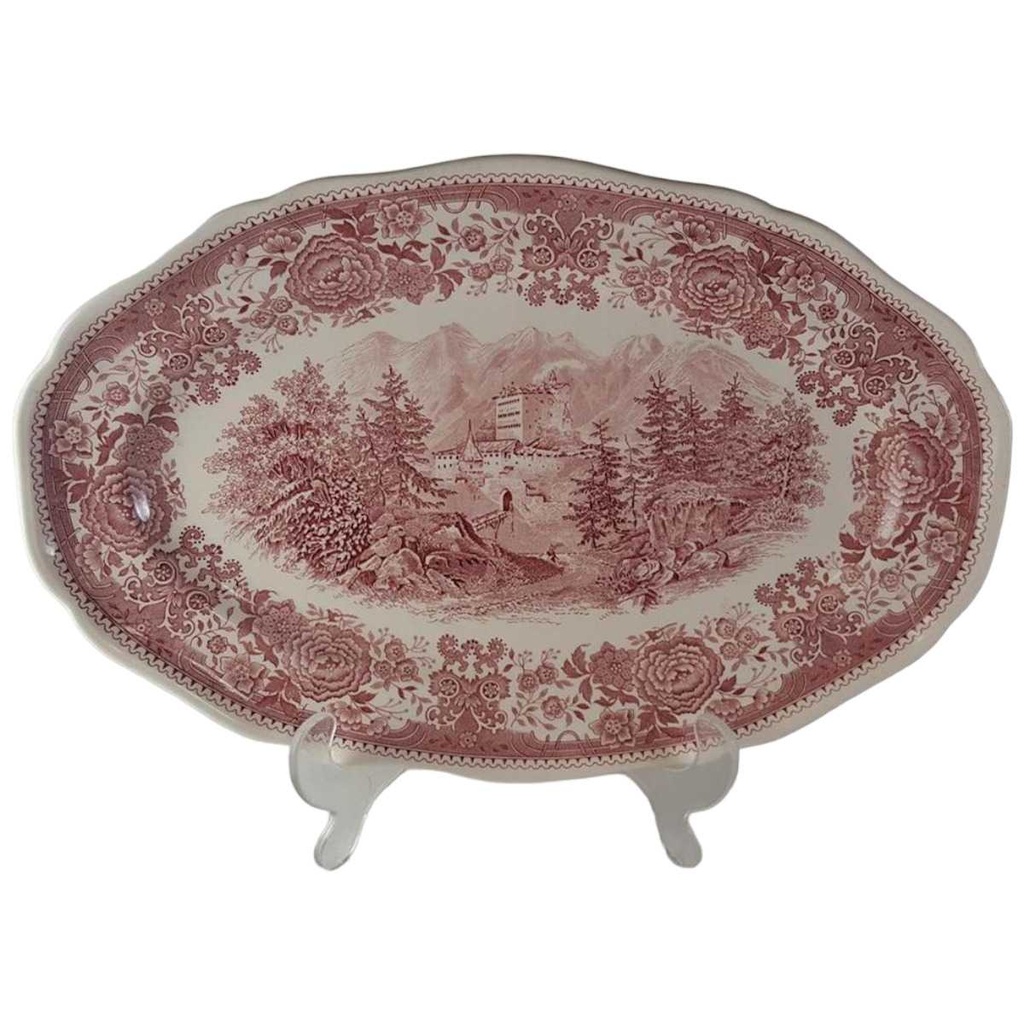 [45813562] Fleischplatte 33,5x22 cm Villeroy & Boch Burgenland Rot