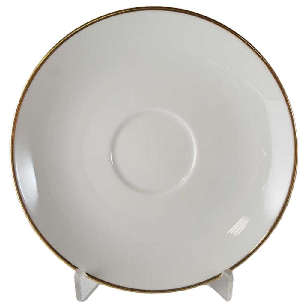 Untertasse für Kaffee 14,8 cm Fürstenberg Fürstin Goldring 2422