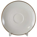 Untertasse für Kaffee 14,8 cm Fürstenberg Fürstin Goldring 2422