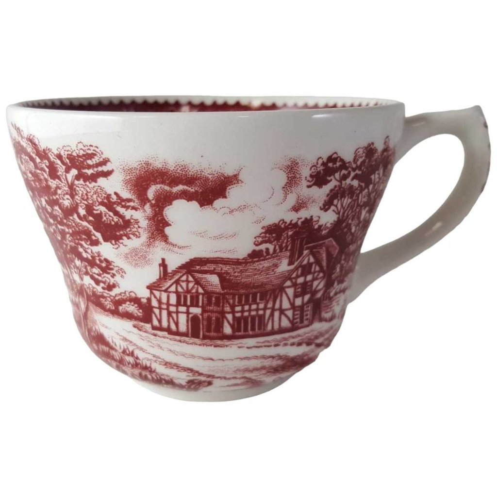 [45813583] Kaffeetasse Tasse Grindley English Country Inns Rot