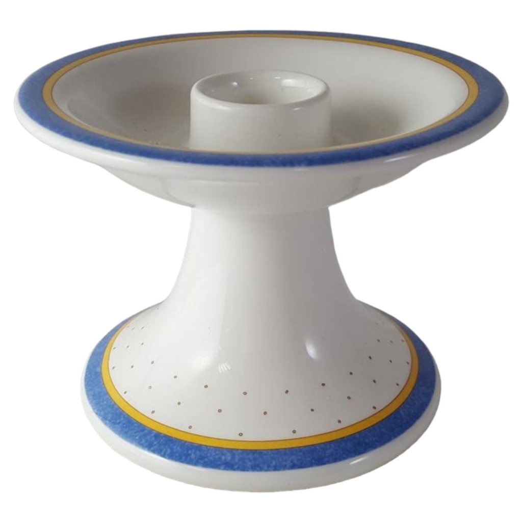 [45813586] Villeroy & Boch Porzellan Kerzenhalter Kerzenständer H 7,7 D 10,4 cm