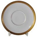 Untertasse für Kaffee Goldrand Golddekor 14,5 cm Eschenbach Alte Formen W5945 gebraucht - gut
