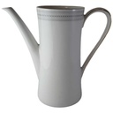 Kaffeekanne ohne Deckel 1,25 L Mitterteich Form 690 graues Muster gebraucht - gut