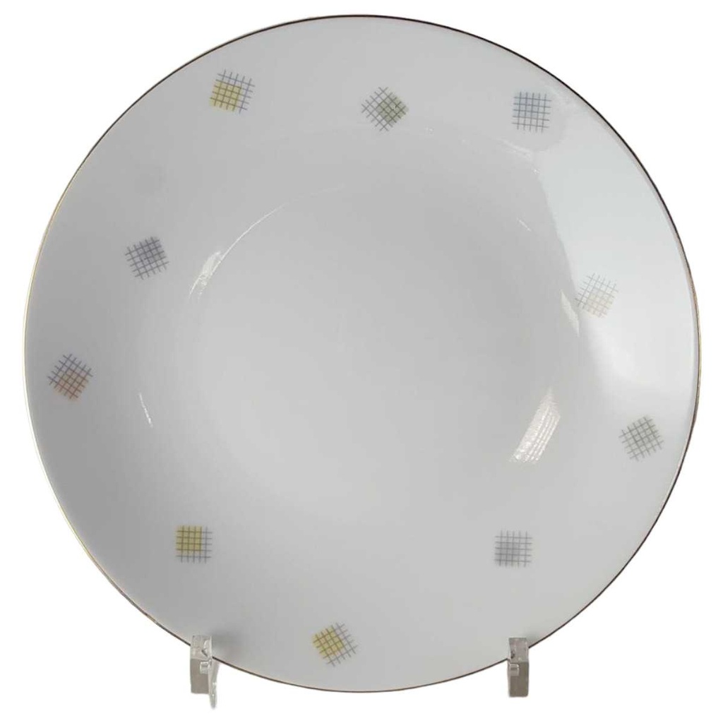 Suppenteller 22,2 cm Seltmann Weiden Liane Rautendekor 23559