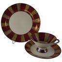 Sammelgedeck Schaller Elfenbein Beige gebraucht - gut