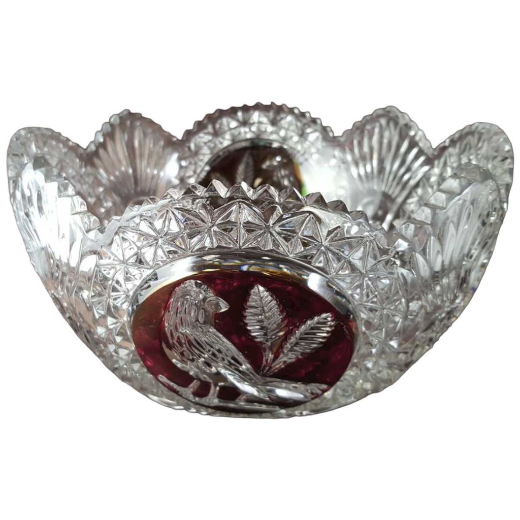 [45813637] Schüssel 21,3 cm Hofbauer Red Bird gebraucht - akzeptabel