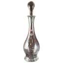 Rastal Kristallglas Karaffe mundgeblasen handgeschliffen H 35,2 cm