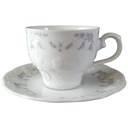Mokkatasse mit Untertasse Kaffeetasse Tasse Espressotasse Mitterteich Rosa gebraucht - sehr gut