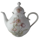 Teekanne 1,4 L Villeroy & Boch Gallo Secunda Roter Mohn gebraucht - sehr gut
